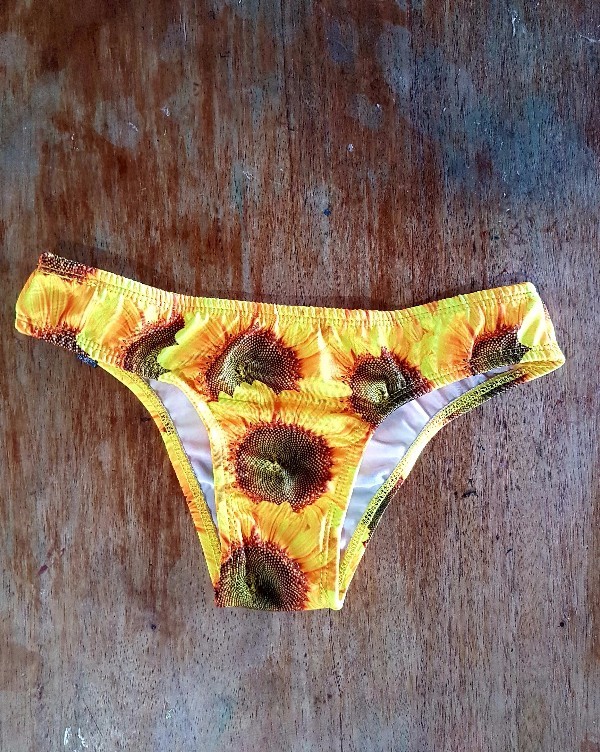 sunflower swimsuit bottoms