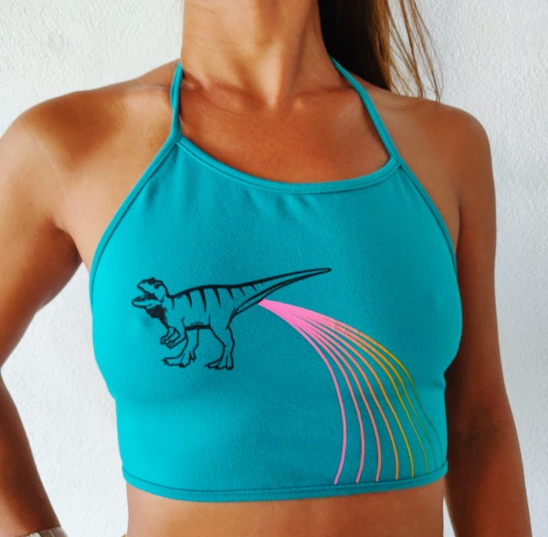 T-rex Tops - Turquoise