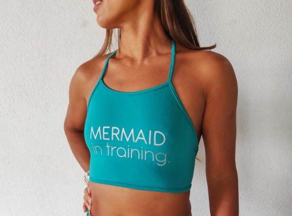 Mermaid In Training Tops - Turquoise