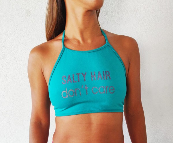 Salty Hair Tops - Turquoise