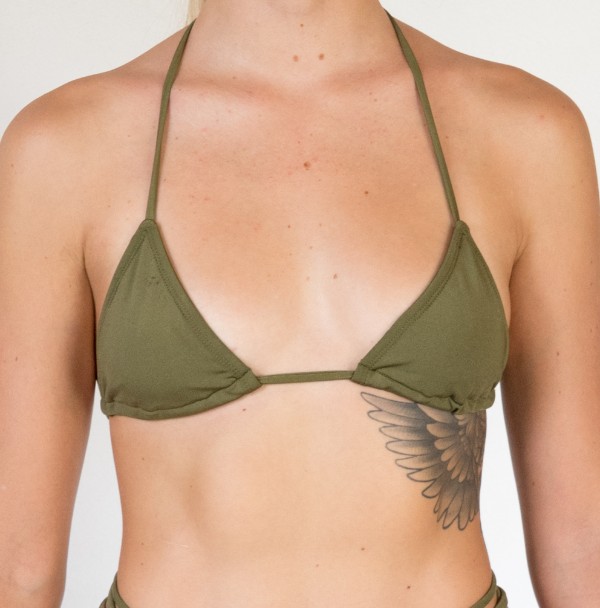 Triangle Top - Army Green